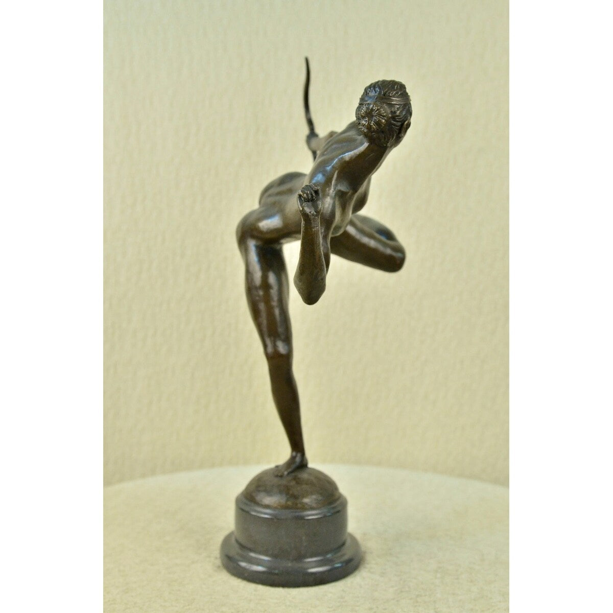 Clearance Sale Diana The Hunter Solid Bronze Sculpture Statue Art Deco Figure