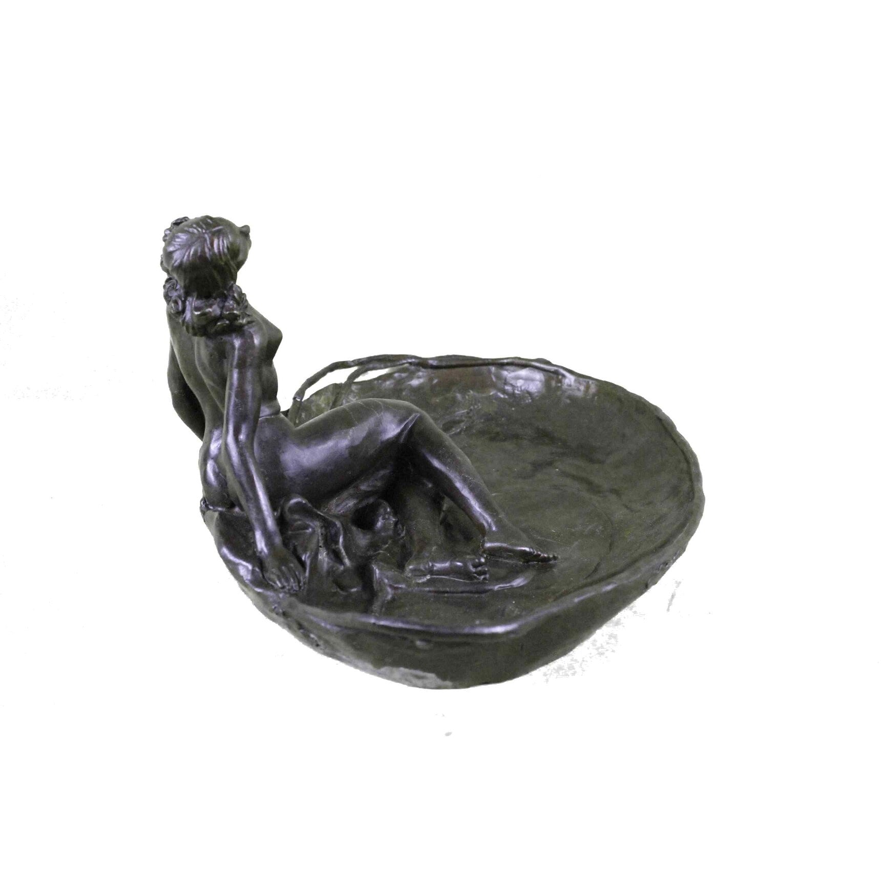 HandmadeBronze Sculpture Large Business Card Holder Hotcast Figurine Figure