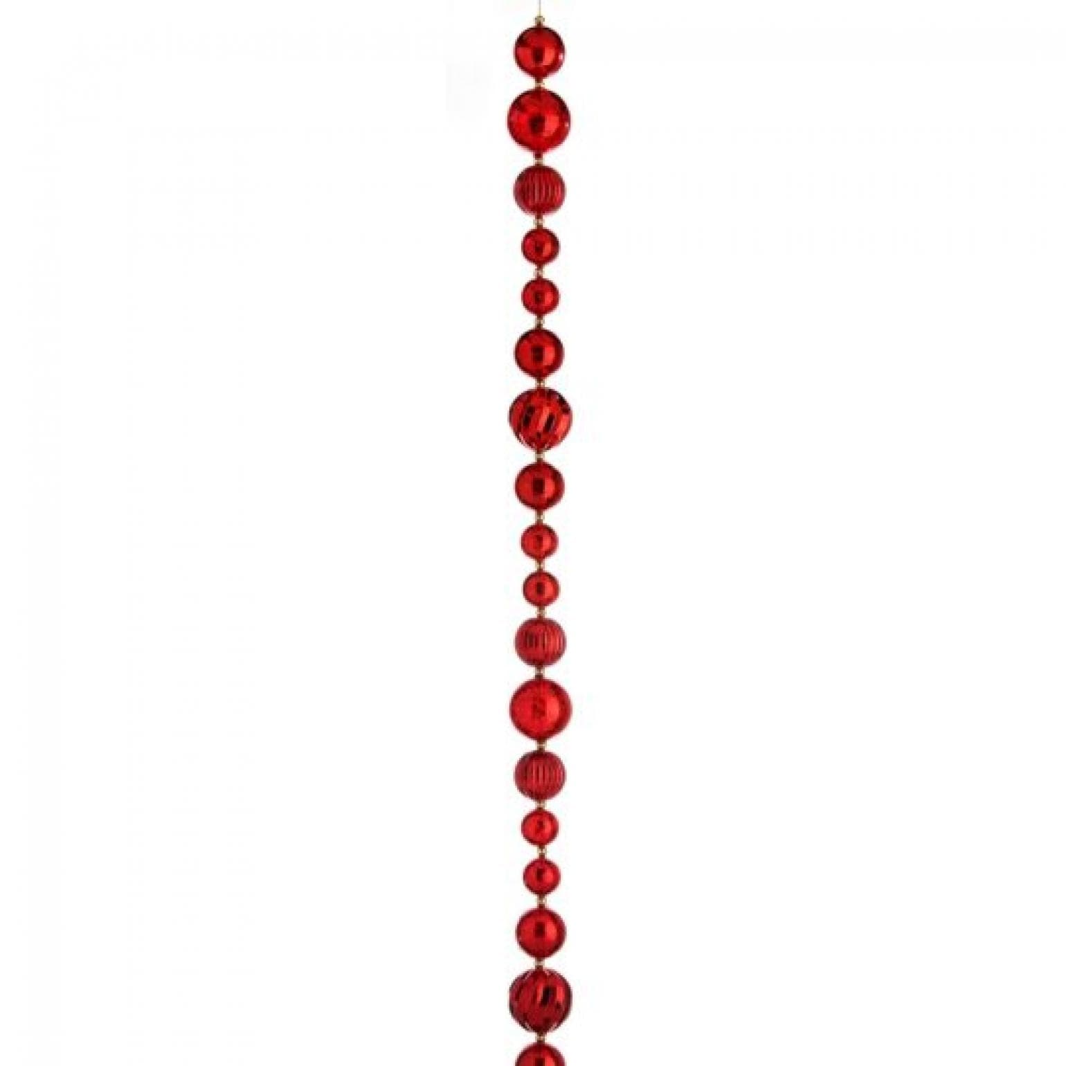 Red Mercury Ball Garland