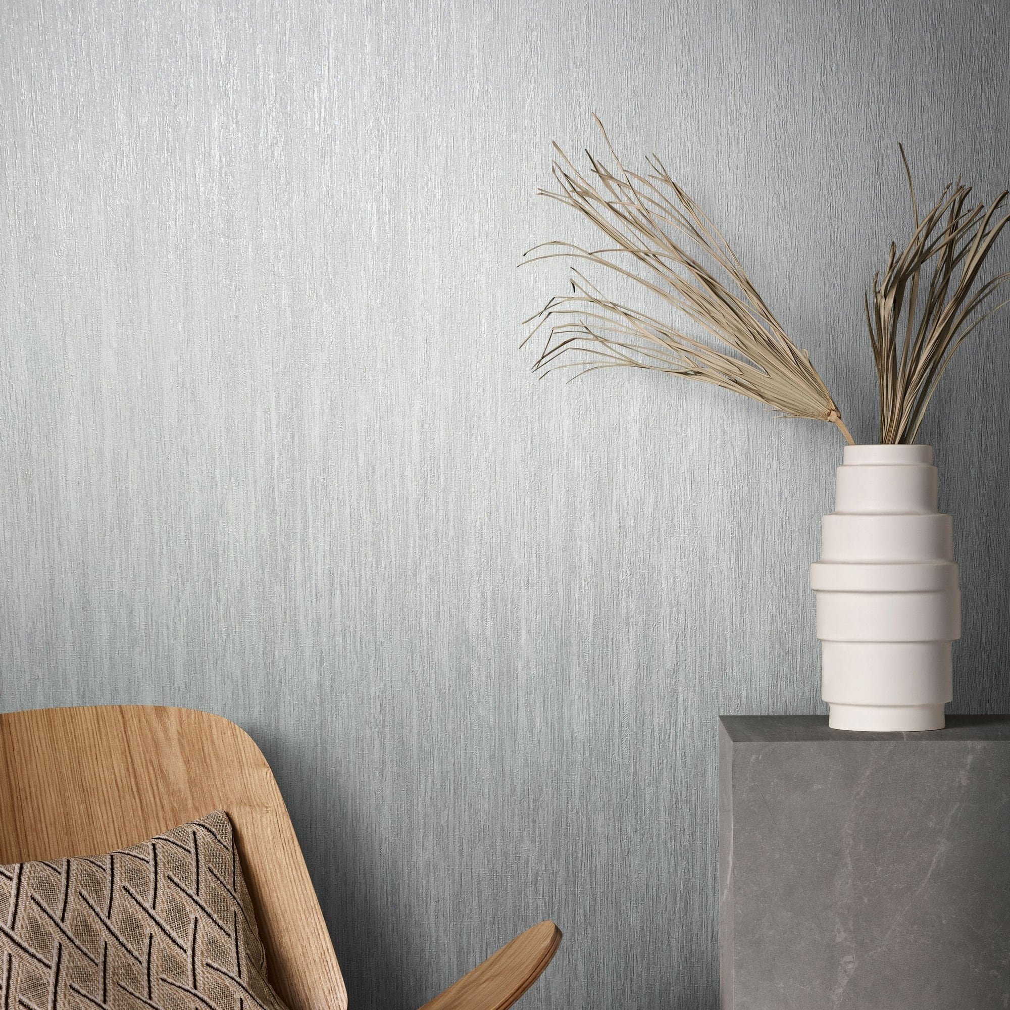 Galerie Wallcoverings Air Collection Waterfall Effect Sheen Textured Wallpaper Roll