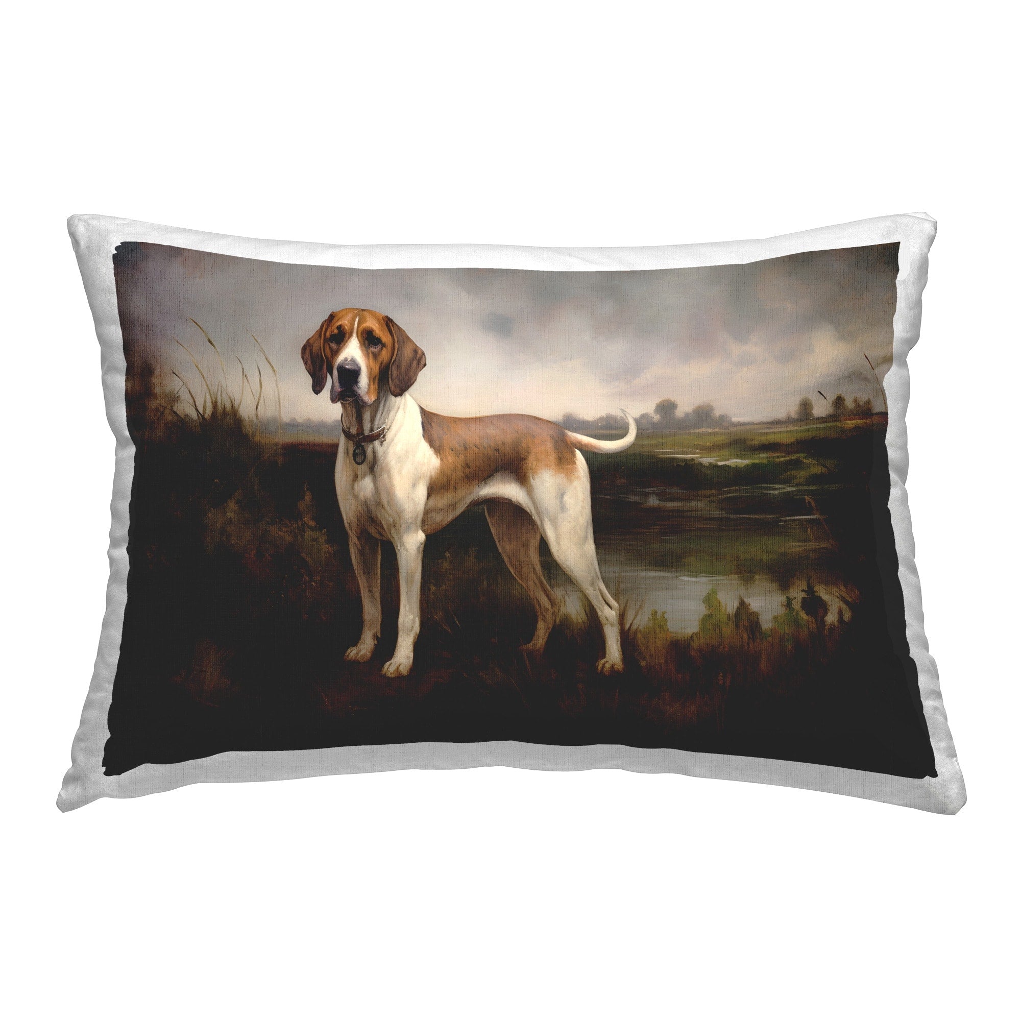 Stupell On The Hunt Landscape Decorative Printed Throw Pillow Design by Petal Prints Design