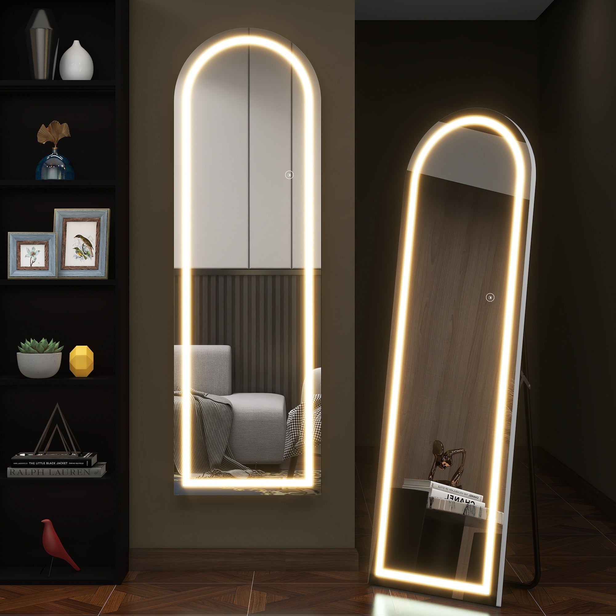 Full Length LED Bathroom Vanity Mirror - 63*20