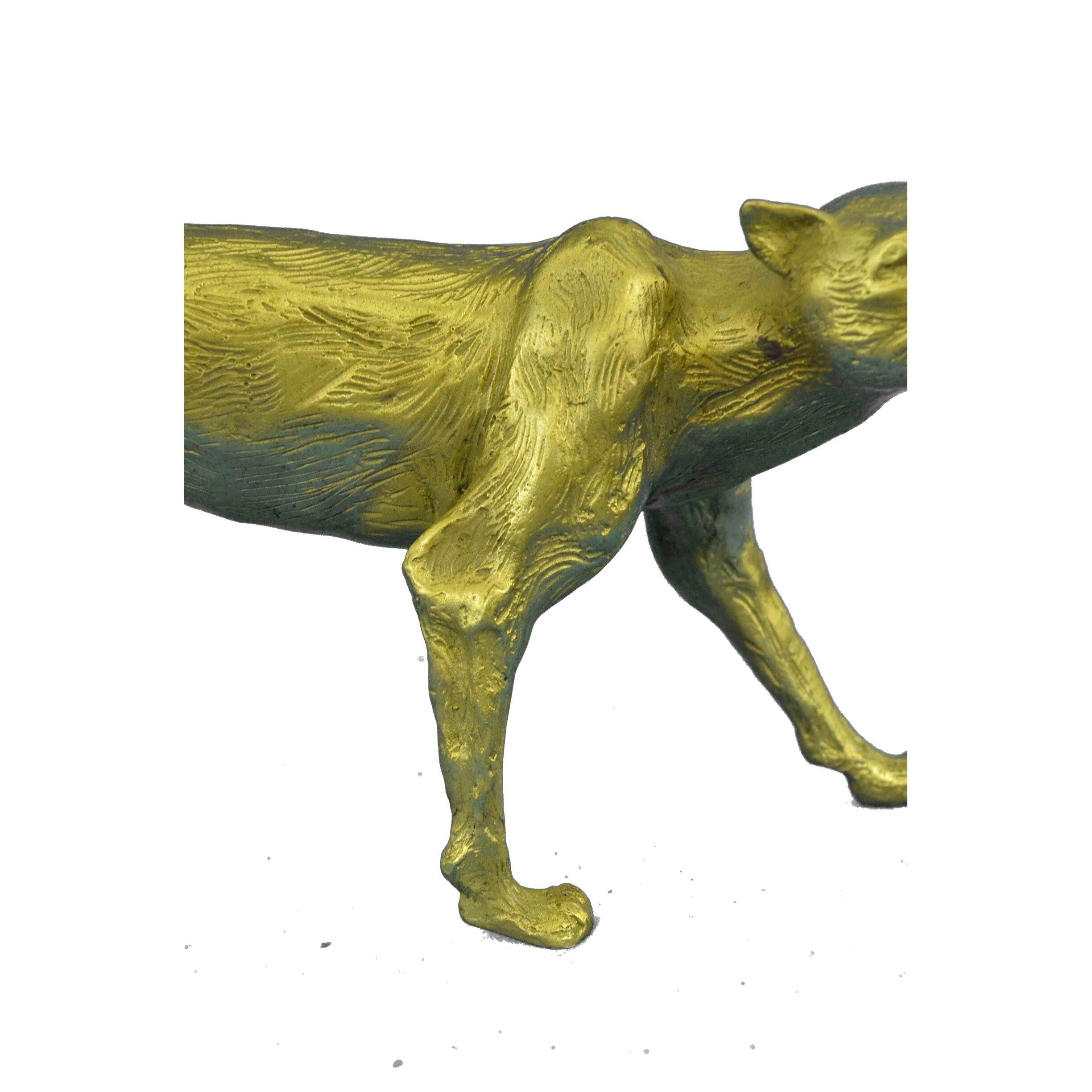 Bugatti Hot Cast Handcrafted Cougar Puma Bronze Sculpture Figurine Sale Figure