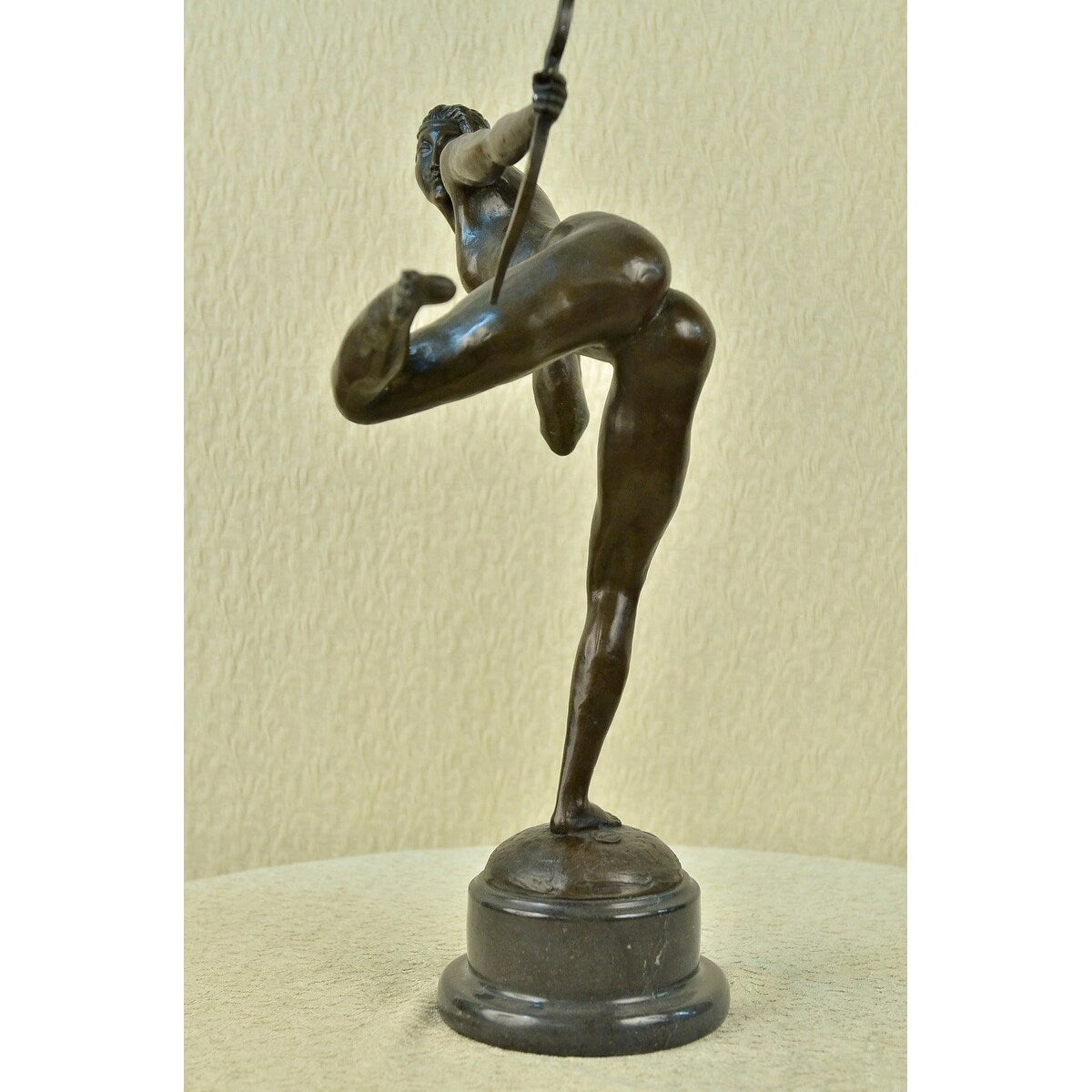 Clearance Sale Diana The Hunter Solid Bronze Sculpture Statue Art Deco Figure