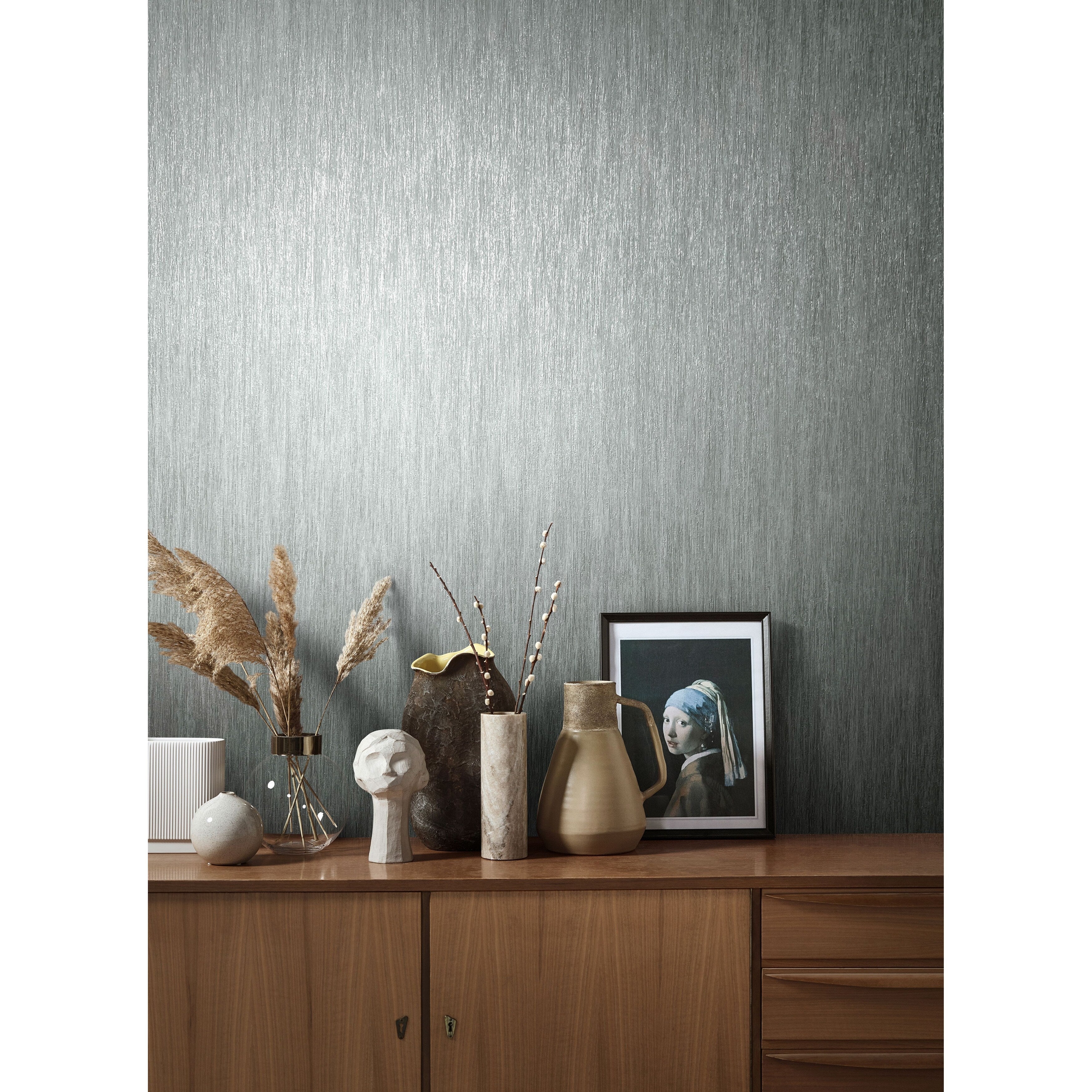 Galerie Wallcoverings Air Collection Waterfall Effect Sheen Textured Wallpaper Roll