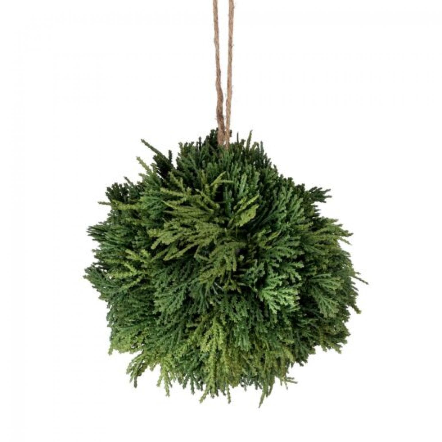 Real Touch Cedar Ball Faux Plants And Trees