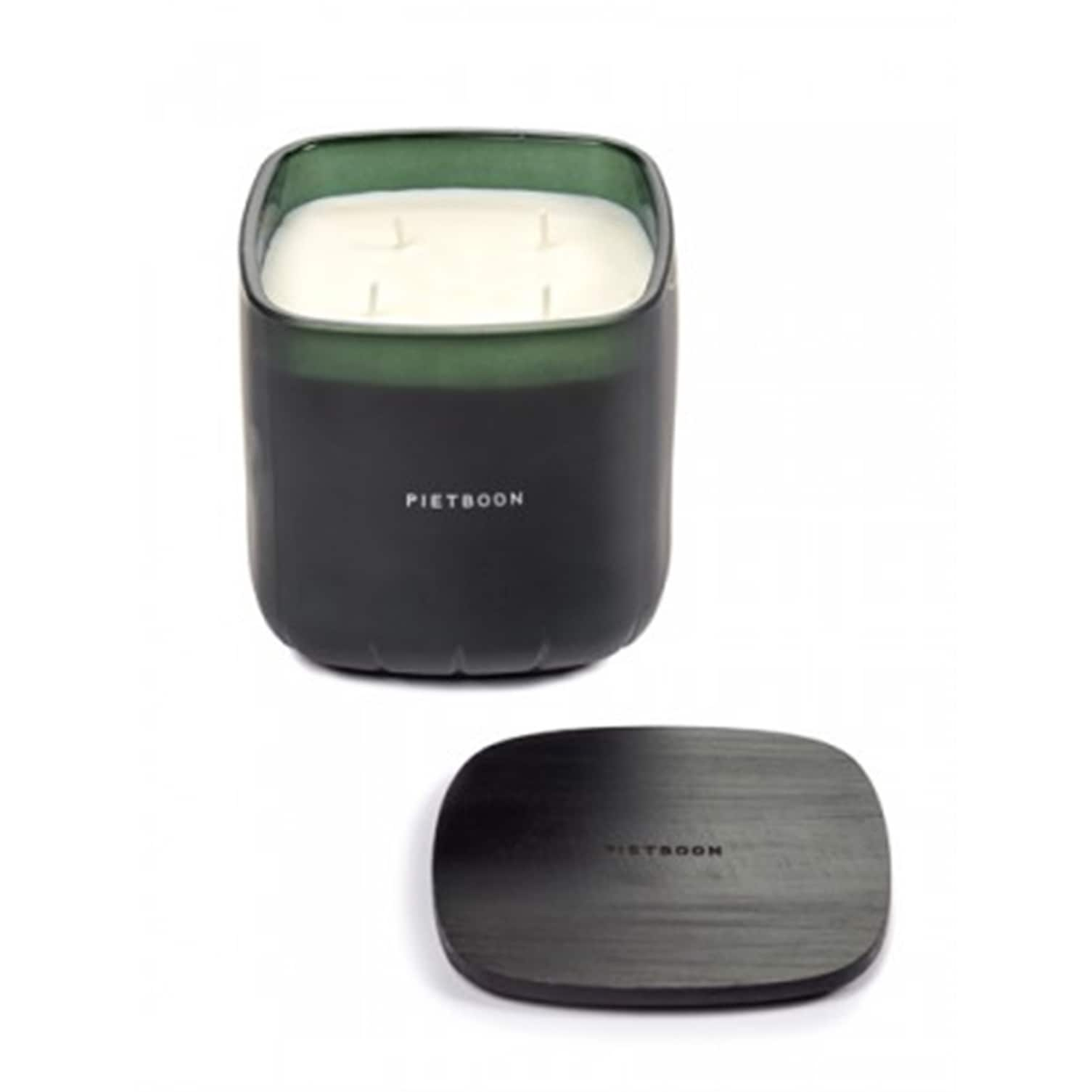 Fragrance Candle Green 10Am Large Pb 12X12Xh13- A