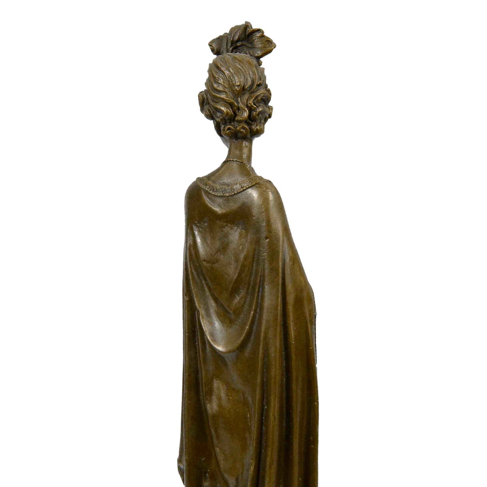 Clearance Sale Dino Decarlo High Society Lady Bronze Art Deco Statue Sculpture