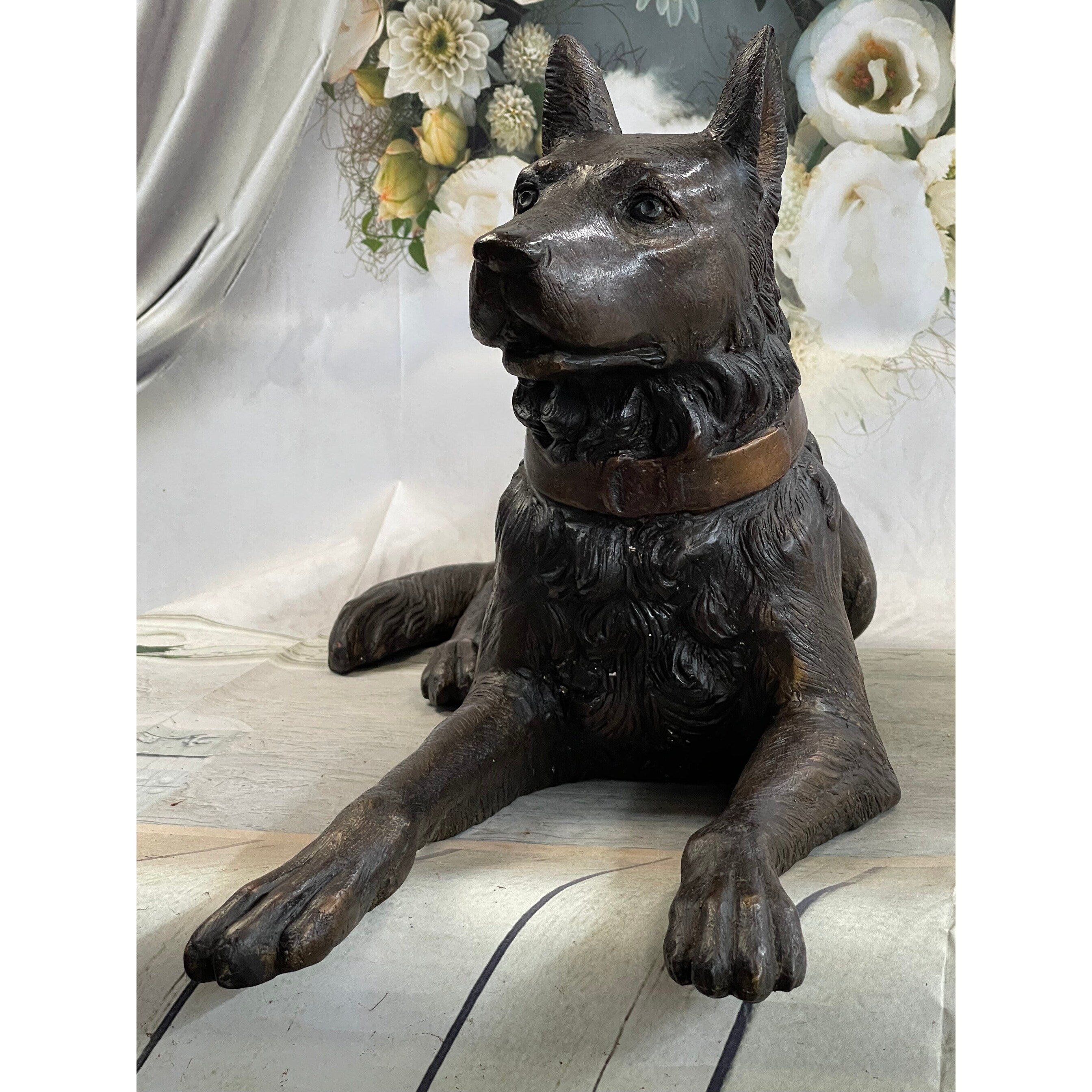 Moigniez Vienna Br German Shepard Terrier Bronze Scotty Dog Art Deco Gift