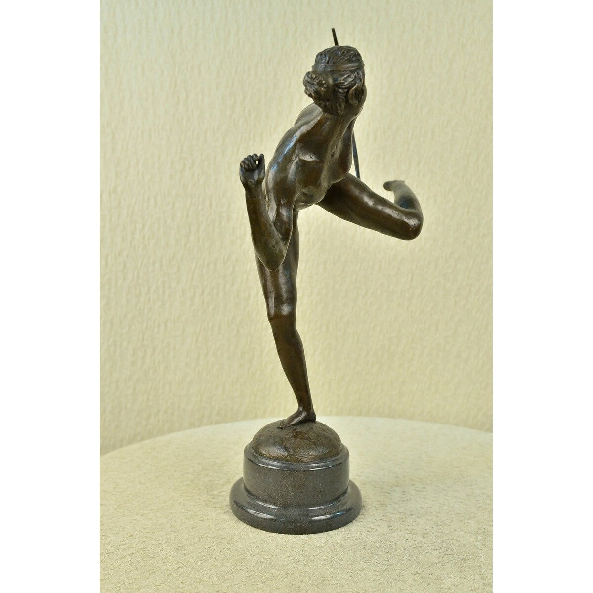 Clearance Sale Diana The Hunter Solid Bronze Sculpture Statue Art Deco Figure